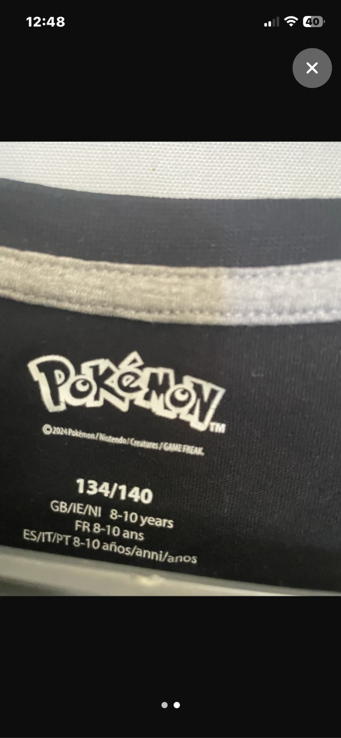 T-shirt para 10 anos – photo 2